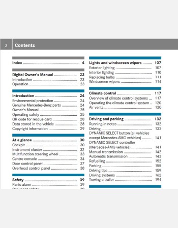 mercedes benz cla 2016 2017 2018 & 2019 owners manual